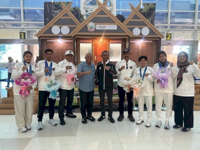 Pemprov Sulsel Jemput Atlet Peraih Medali Asian Games Aichi-Nagoya 2026