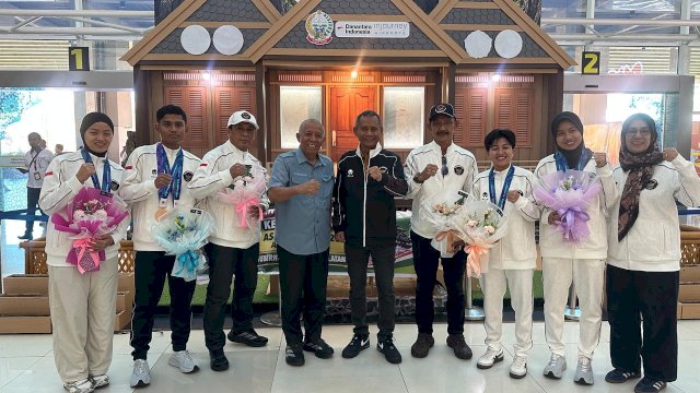 Pemprov Sulsel Jemput Atlet Peraih Medali Asian Games Aichi-Nagoya 2026