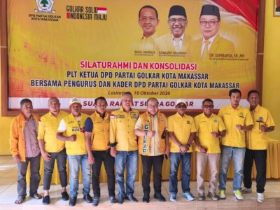 Pimpin Konsolidasi Golkar Makassar, Supriansa: Ibarat Kapal, Saya Nakhoda Menuju Musda!