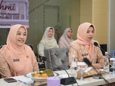 Perempuan Perwira TNI Pertama Pimpin DWP Sulsel, Andi Hikmawati Tekankan Kolaborasi dan Kekompakan