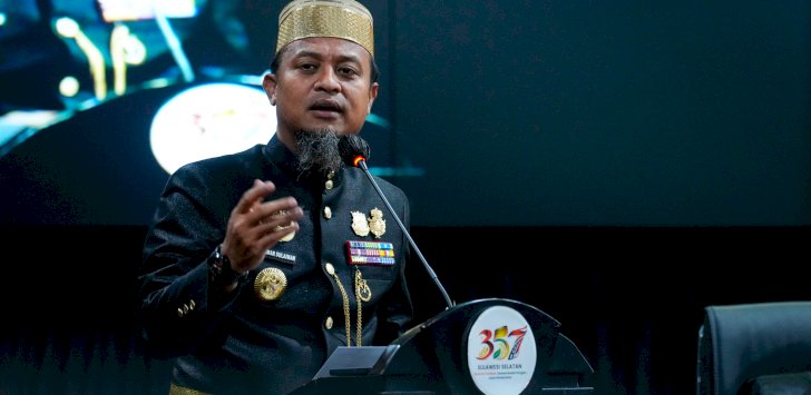 Hari Jadi ke-357 Sulsel, Gubernur Andi Sudirman Perkuat Infrastruktur dan Ekonomi Kerakyatan