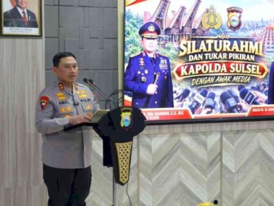 Perkuat Sinergi dan Bahas Perang Kelompok, Kapolda Sulsel Gaungkan Semangat &lsquo;EWAKO&rsquo; Bersama Insan Pers