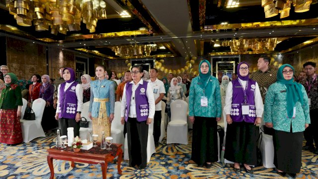 Perkuat Sinergi Kelembagaan, Sulsel Ikuti Rapat Tata Kelola Dekranas, TP PKK, dan TP Posyandu