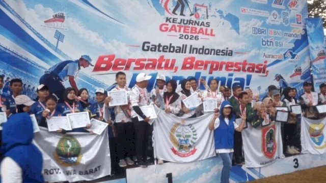 Raih Dua Medali di Kejurnas Gateball, Pergatsi Sulsel Perkuat Persiapan PON 2028
