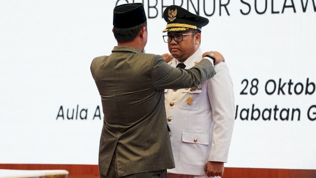 Gubernur Sulsel Lantik Darmawangsyah Muin sebagai Bupati Gowa untuk Sisa Masa Jabatan 2025&ndash;2030