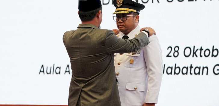 Gubernur Sulsel Lantik Darmawangsyah Muin sebagai Bupati Gowa untuk Sisa Masa Jabatan 2025&ndash;2030