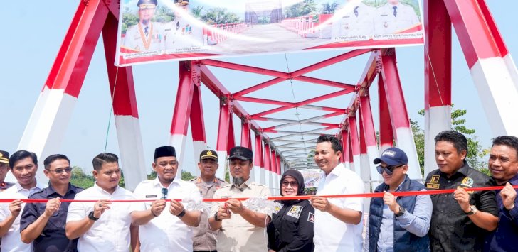 Gubernur Andi Sudirman Resmikan Jembatan Salujambu Andalan, Hubungkan Luwu dan Luwu Utara