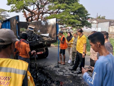 Green Policing, Polsek Manggala Bersama Warga Gelar Kerja Bakti Bersihkan Drainase dan Lingkungan di Bitowa