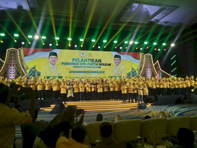 Resmi Dilantik! IAS Pimpin Golkar Sulsel 2026-2031, Dihadiri jajaran Menteri hingga Gubernur