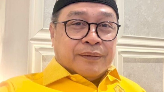 ​Pelaksana Tugas (Plt) Ketua DPD II Partai Golkar Makassar Supriansa Foto list.