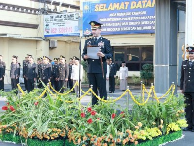 Peringati Hari Kesaktian Pancasila, Polrestabes Makassar Tegaskan Komitmen Keutuhan NKRI