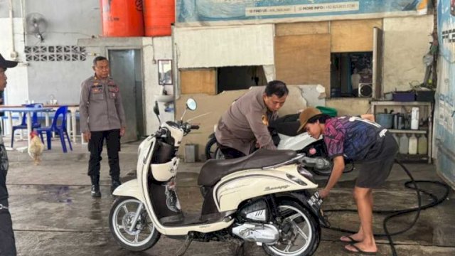 Rangkul Pemuda Putus Kerja, Polsek Manggala&nbsp; Sulap Tempat Cuci Kendaraan Jadi Wadah Pemberdayaan